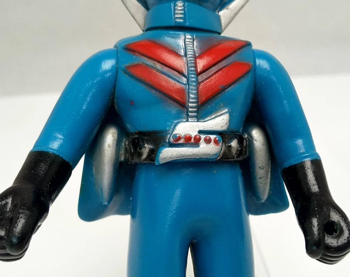 Amazon.co.jp: ソフビ ポピー アオレンジャー 身長13cm F17